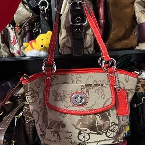 Coach Leah mini tote bag